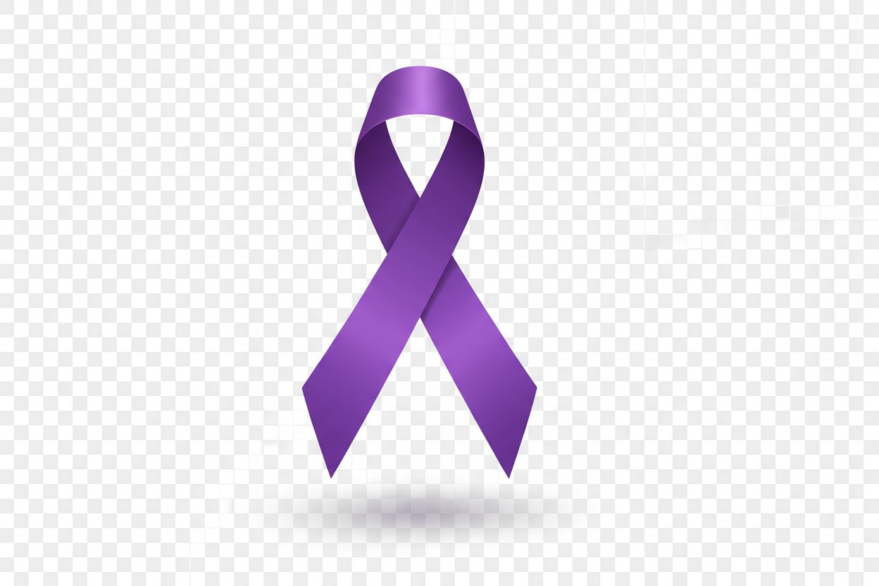 Purple Ribbon Awareness